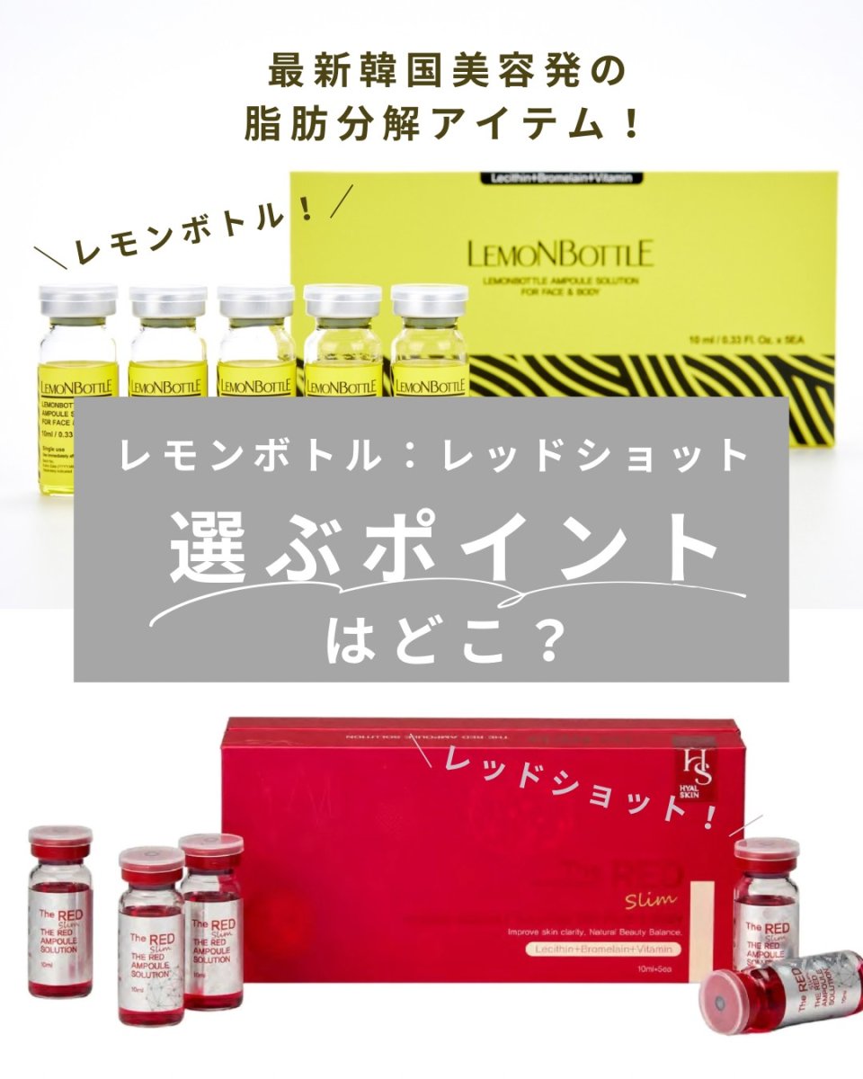 画像1: 【随時実施中！】レモンボトル＆レッドショット　商材説明会 (1)